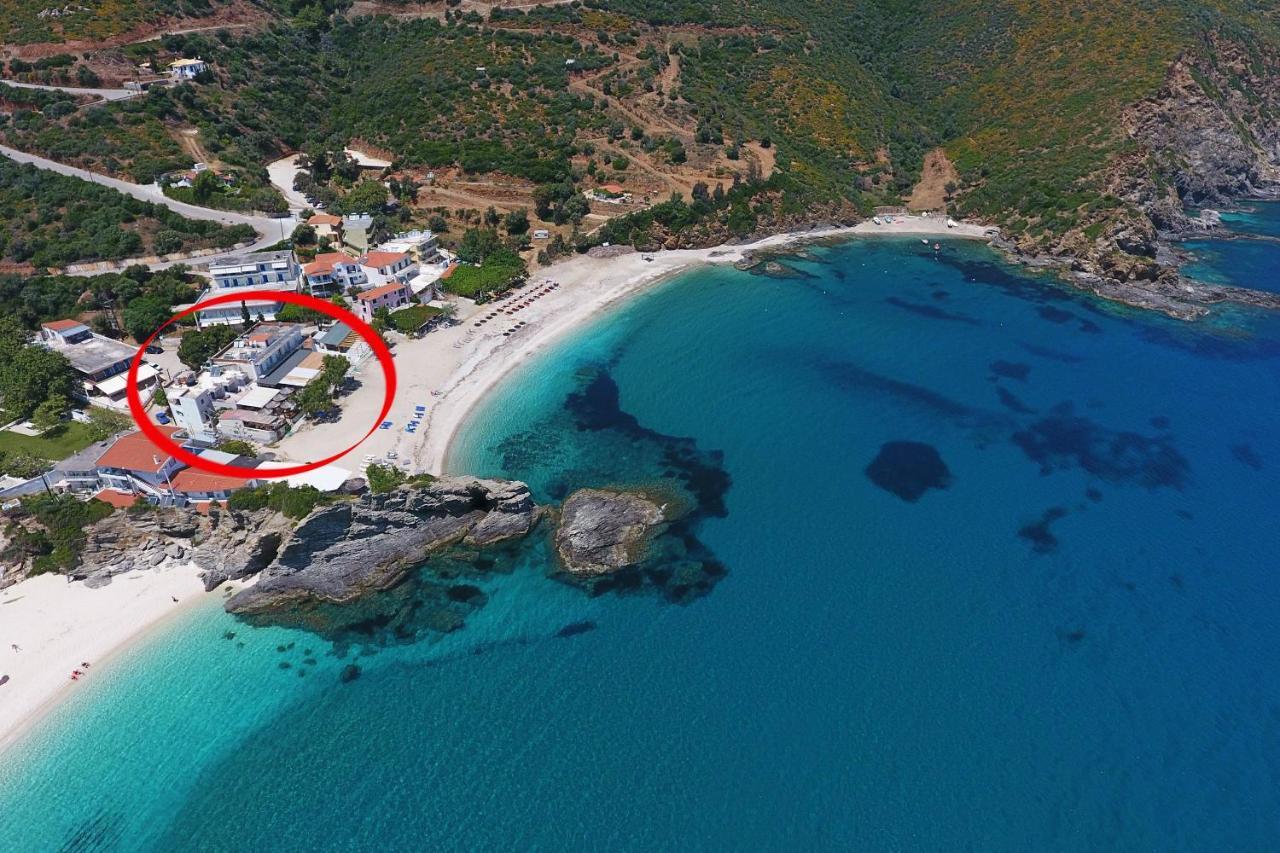 Akhladherí Puerto Seaside Rooms מראה חיצוני תמונה