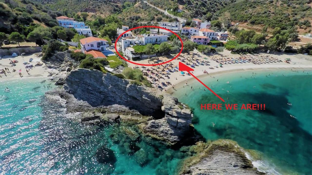 Akhladherí Puerto Seaside Rooms מראה חיצוני תמונה