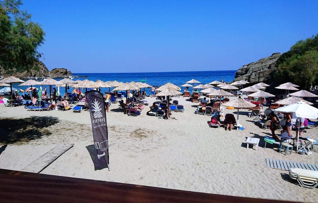 Akhladherí Puerto Seaside Rooms מראה חיצוני תמונה
